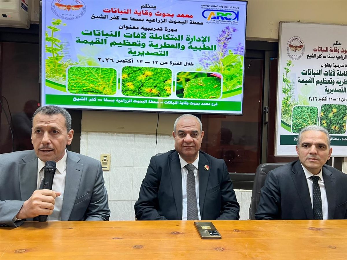 الزراعة تطور منظومة مكافحة الآفات لتعزيز صادرات النباتات الطبية والعطرية