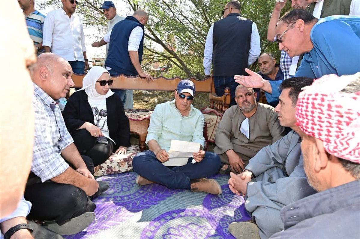 وزير الري يتفقد جاهزية المنظومة المائية بالشرقية لموسم الأمطار والسيول