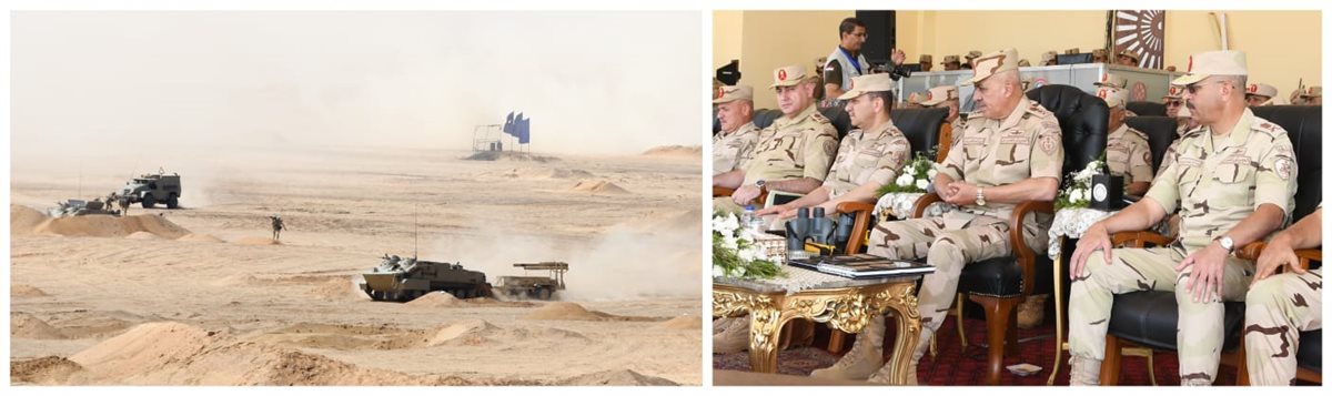 ​وزير الدفاع يشهد مشروعا تكتيكيا بالذخيرة الحية لإحدى وحدات الجيش الثاني الميداني
