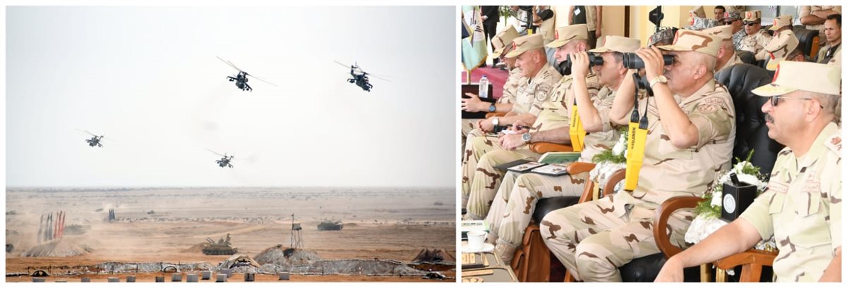 ​وزير الدفاع يشهد مشروعا تكتيكيا بالذخيرة الحية لإحدى وحدات الجيش الثاني الميداني