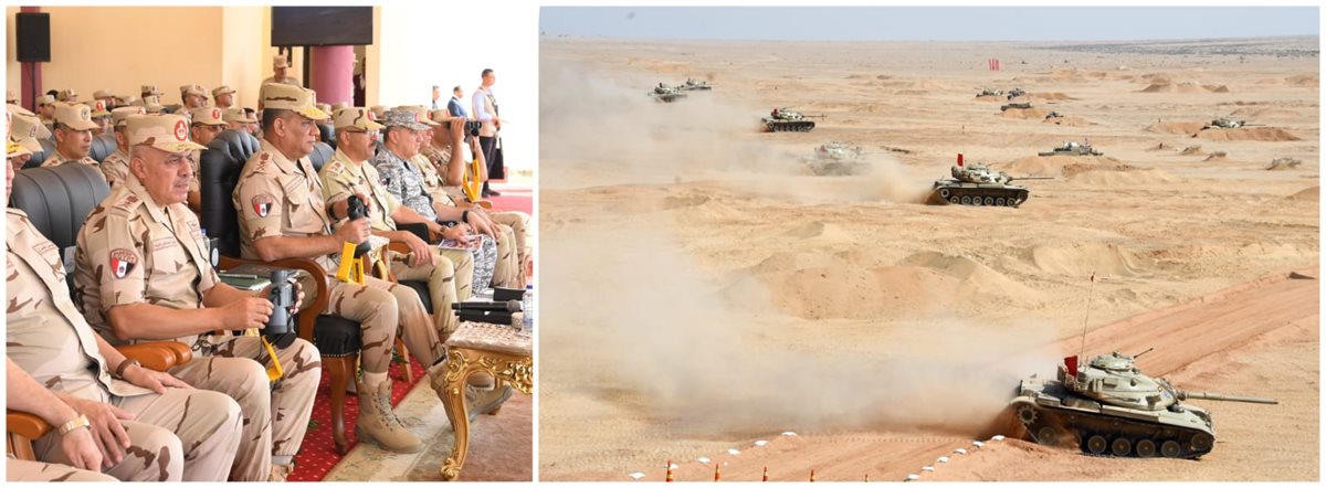 ​وزير الدفاع يشهد مشروعا تكتيكيا بالذخيرة الحية لإحدى وحدات الجيش الثاني الميداني