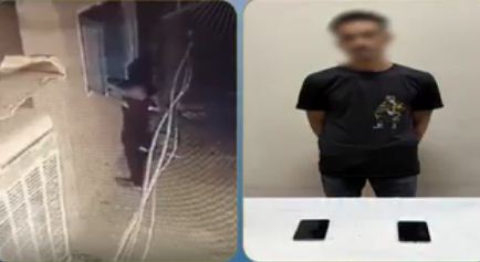 لص يتسلل إلى شقة سكنية ويسرق هاتفين محمولين بأسوان وفيديو يقود لسقوطه