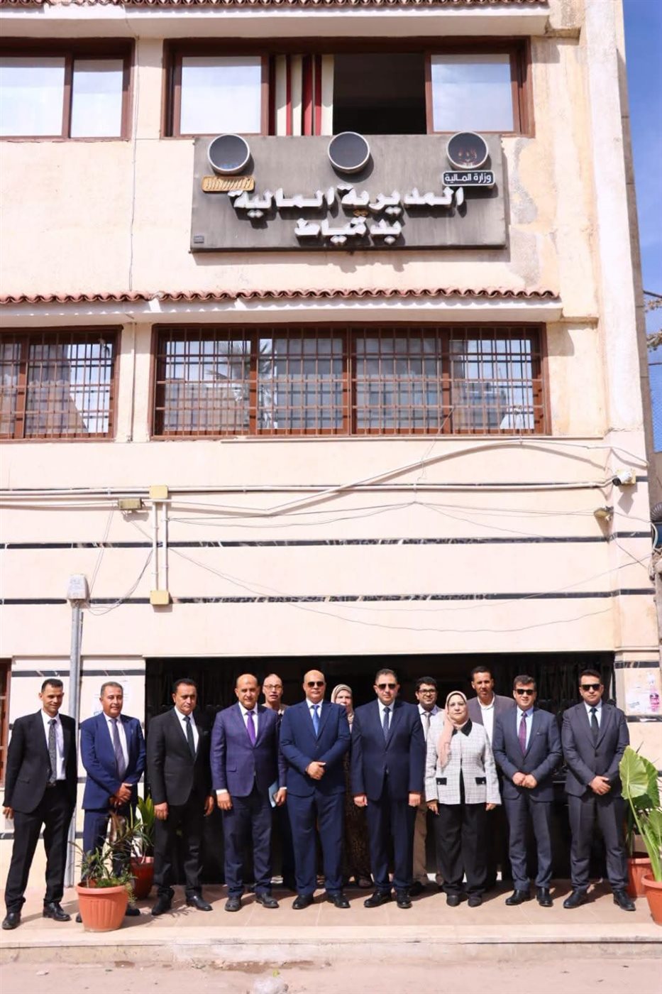 محافظ دمياط يستقبل رئيس قطاع الحسابات بوزارة المالية لتطوير المنظومة المالية