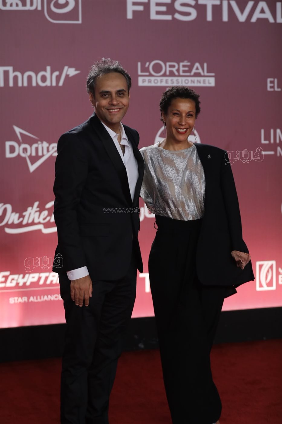 النجوم وصناع فيلم "لمن يجرؤ" يتألقون على الريد كاربت بـ"الجونة السينمائي" (صور)