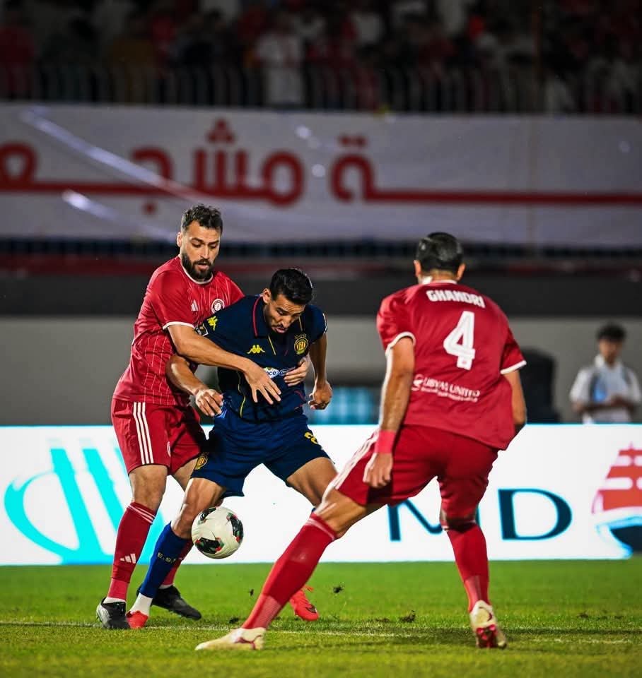 مباراة السويحلي الليبي والترجي التونسي 