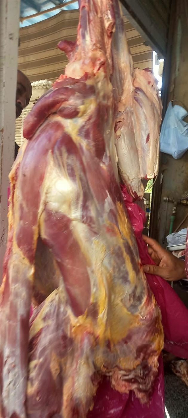 ضبط 214 كجم لحوم بقري غير صالحة للاستهلاك الآدمي في أسوان (صور)