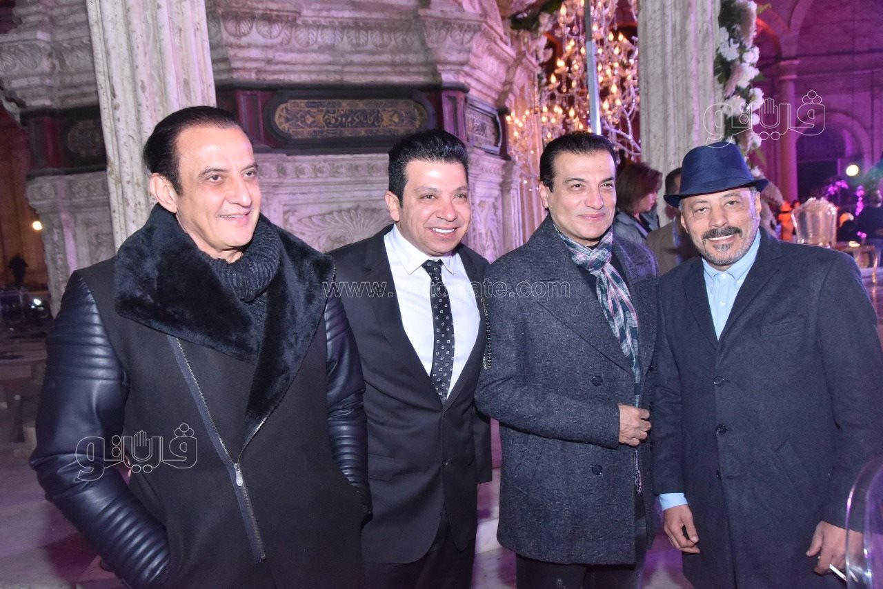 أحمد الهواري يحتفل بعقد قرانه على يمنى علي (1)