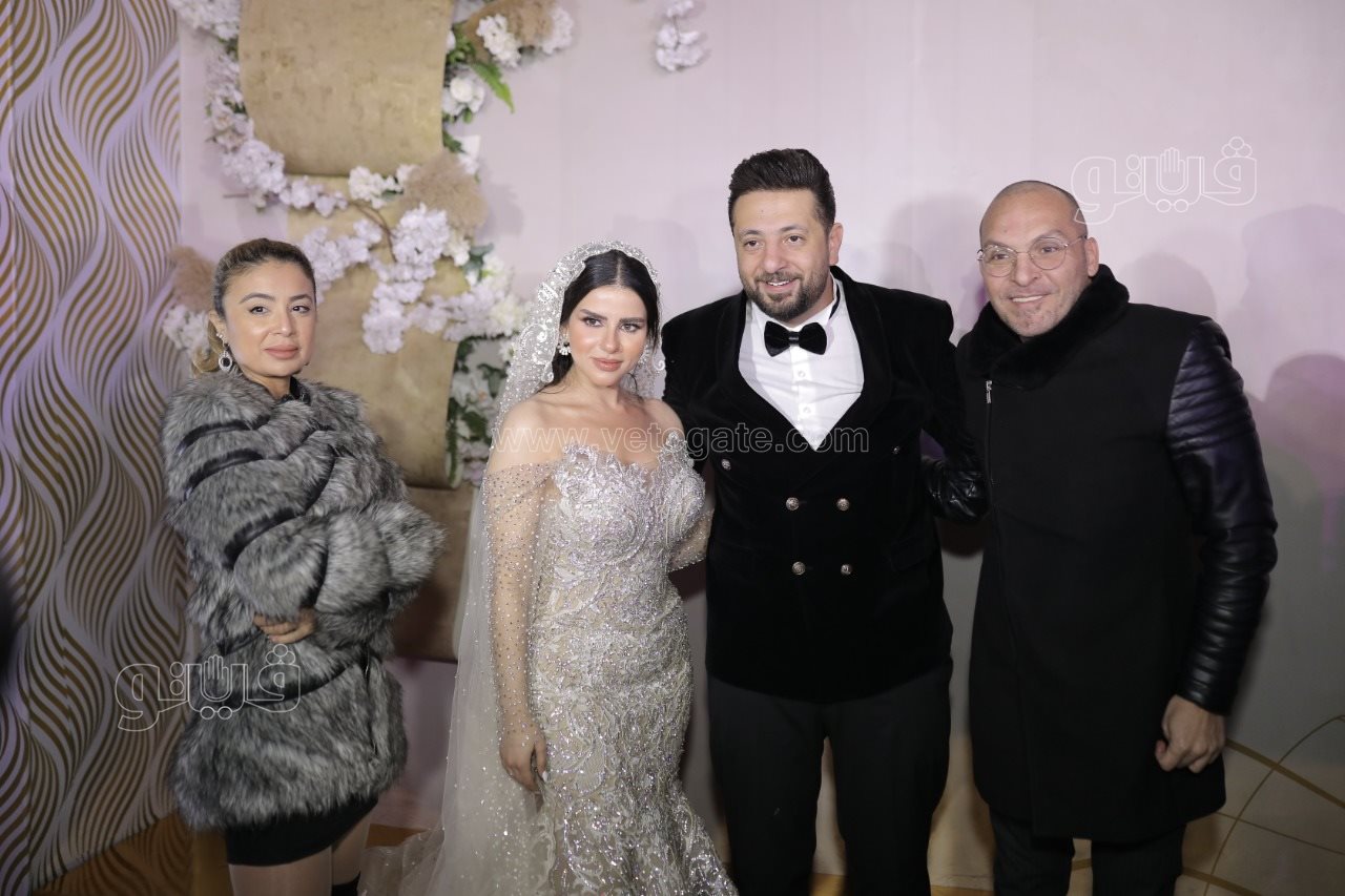 أحمد الهواري يحتفل بعقد قرانه على يمنى علي (14)