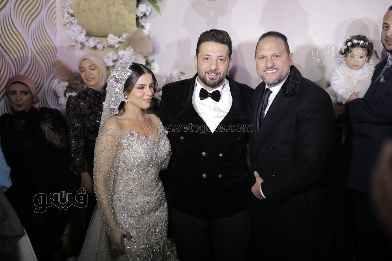 أحمد الهواري يحتفل بعقد قرانه على يمنى علي (15)