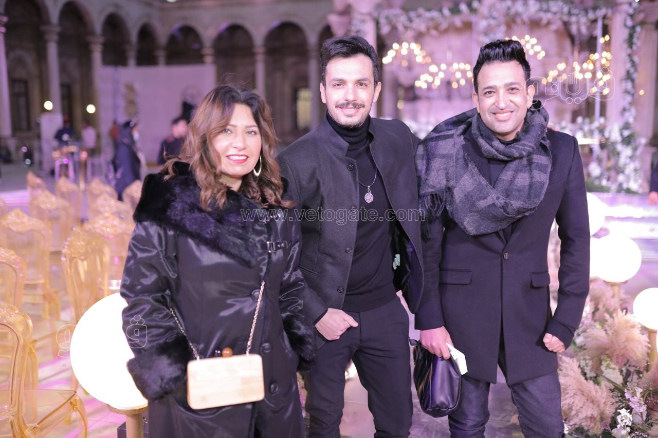 أحمد الهواري يحتفل بعقد قرانه على يمنى علي (18)