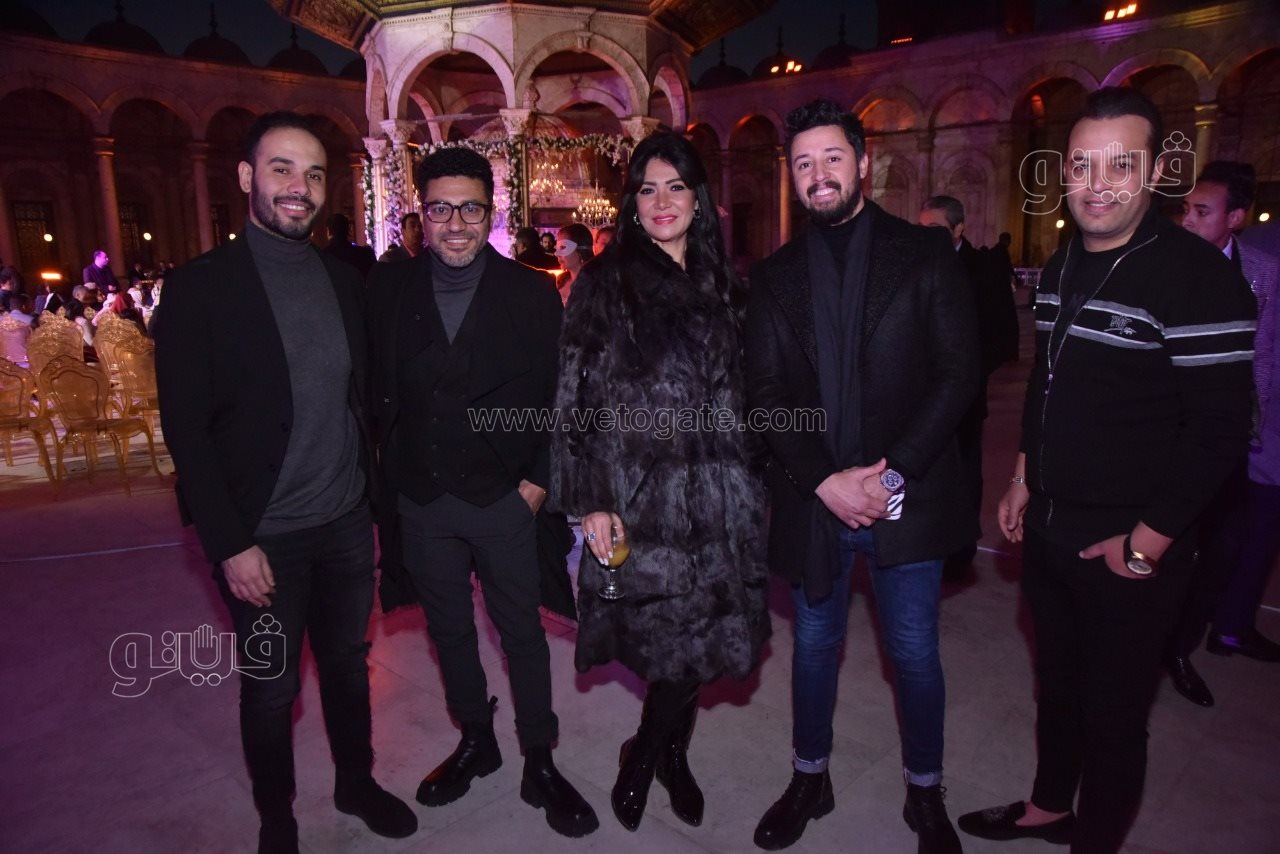 أحمد الهواري يحتفل بعقد قرانه على يمنى علي (29)