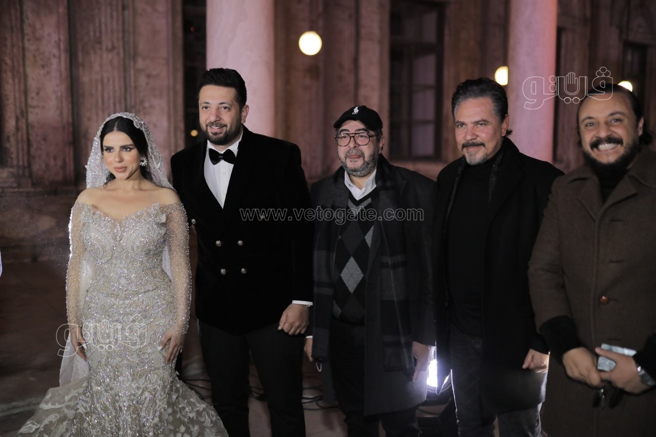 أحمد الهواري يحتفل بعقد قرانه على يمنى علي (30)