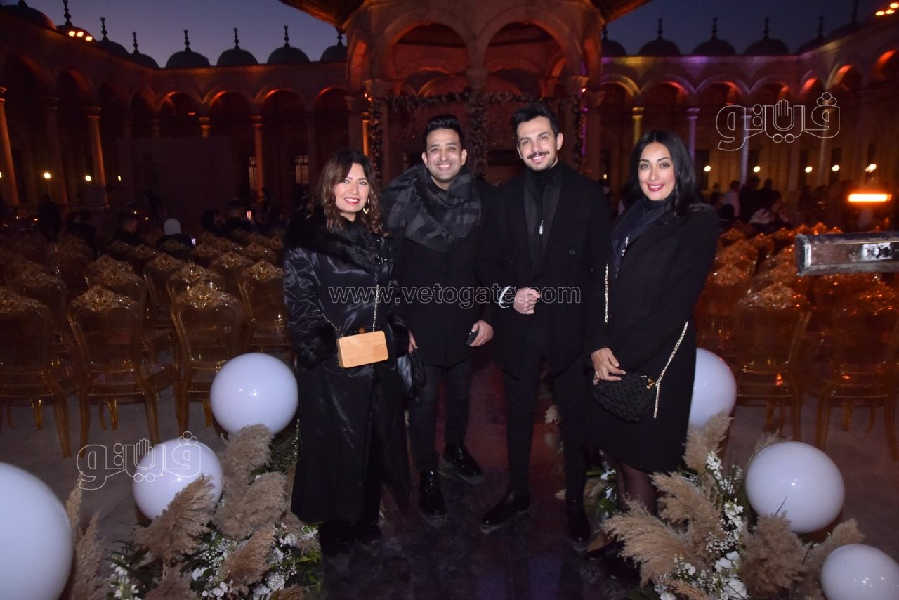 أحمد الهواري يحتفل بعقد قرانه على يمنى علي (32)