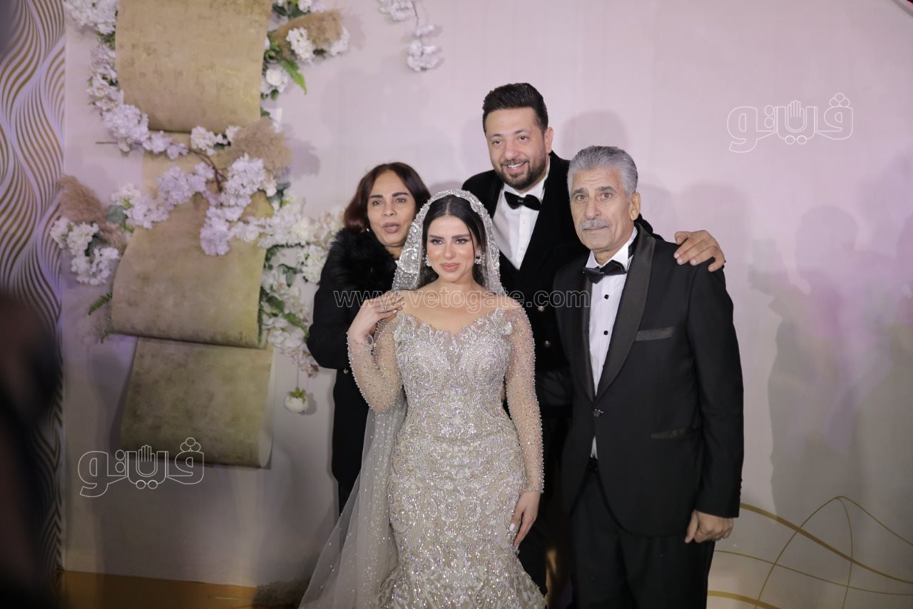 أحمد الهواري يحتفل بعقد قرانه على يمنى علي (40)