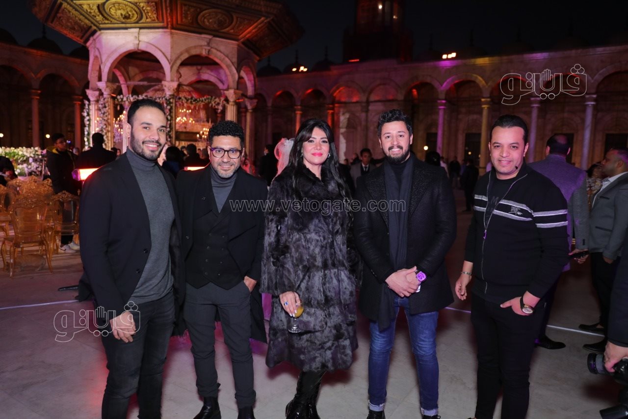 أحمد الهواري يحتفل بعقد قرانه على يمنى علي (41)