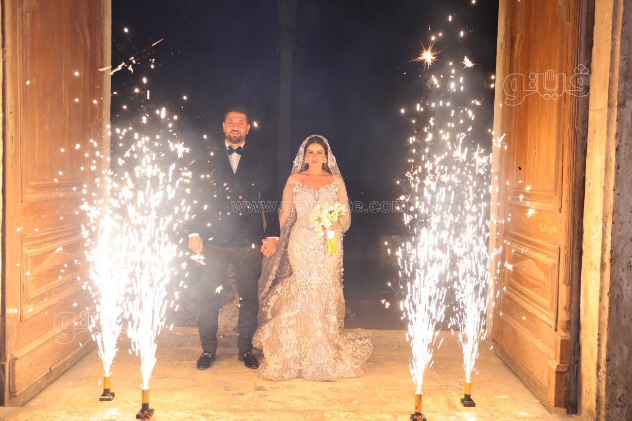 أحمد الهواري يحتفل بعقد قرانه على يمنى علي (51)