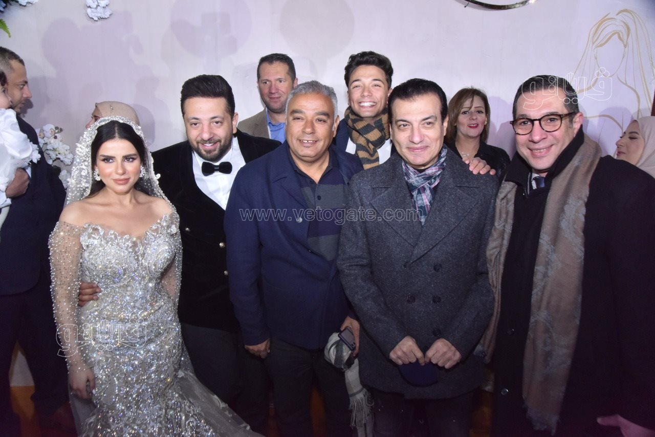 أحمد الهواري يحتفل بعقد قرانه على يمنى علي (68)