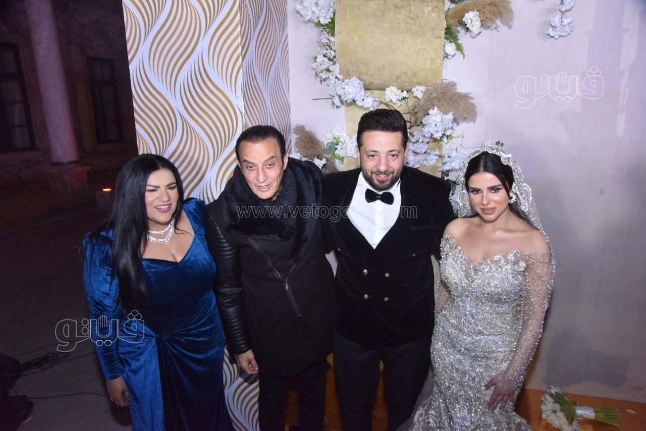 أحمد الهواري يحتفل بعقد قرانه على يمنى علي (73)