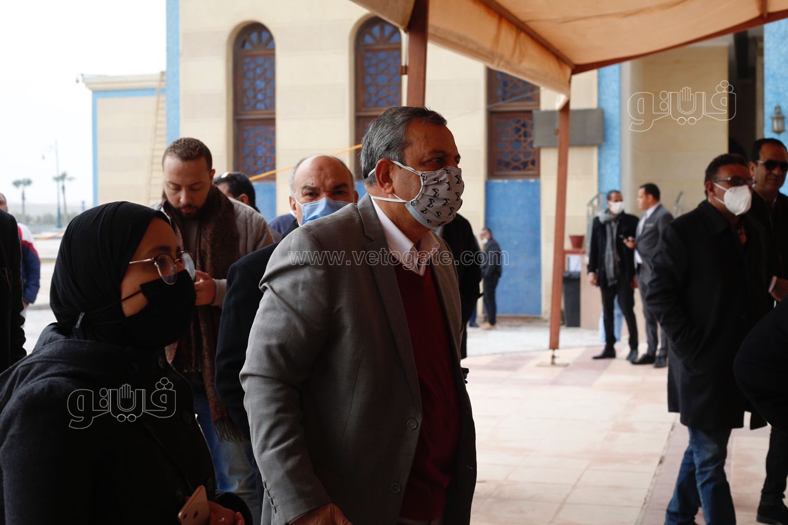 سياسيون ووزراء في جنازة ياسر رزق (7)