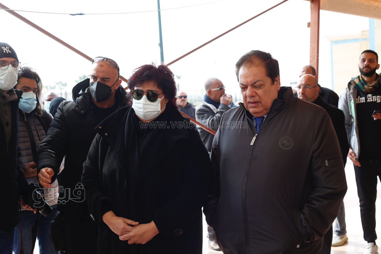 سياسيون ووزراء في جنازة ياسر رزق (14)