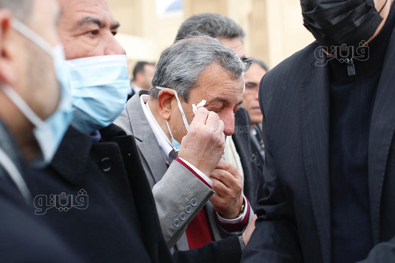 صحفيون وإعلاميون يشيعون ياسر رزق (7)