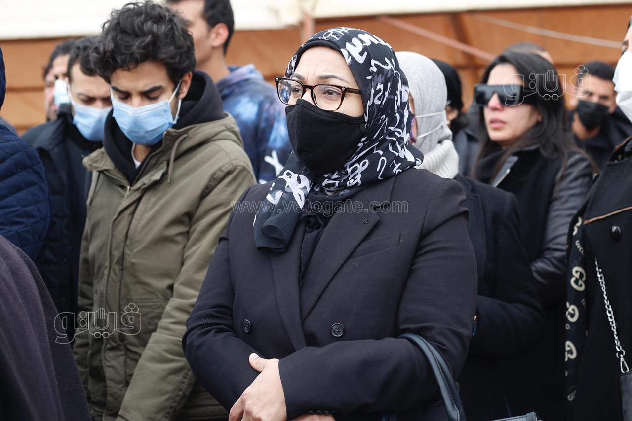 صحفيون وإعلاميون يشيعون ياسر رزق (14)