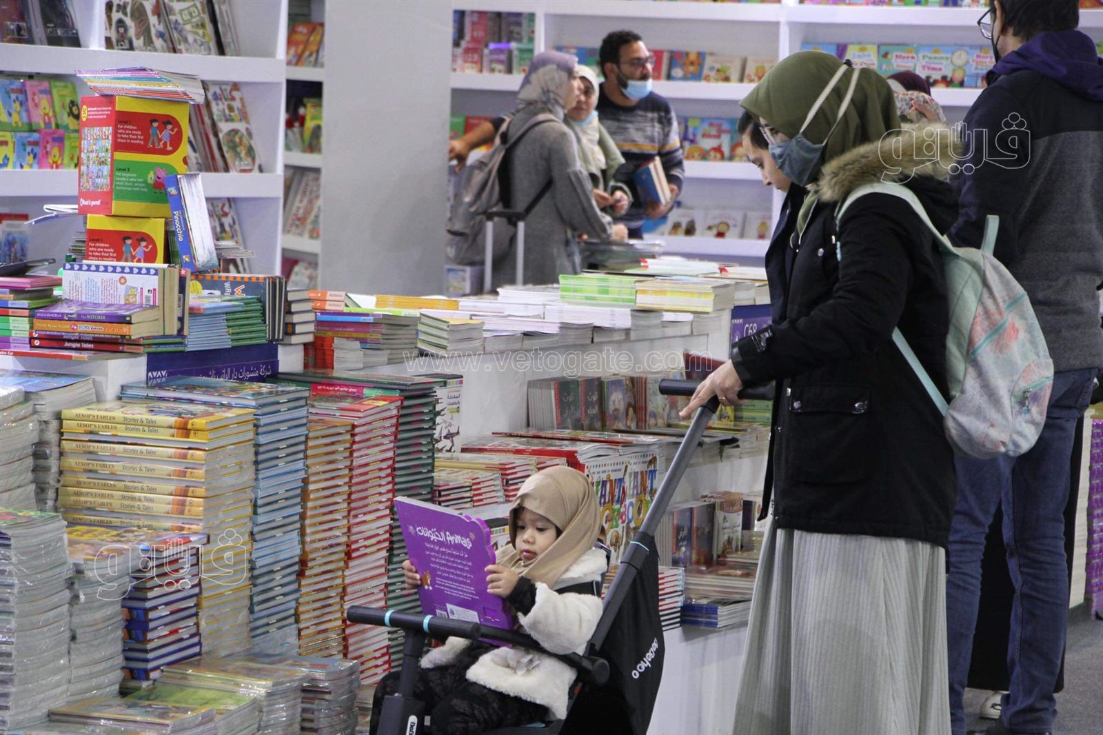 زوار معرض الكتاب (7)