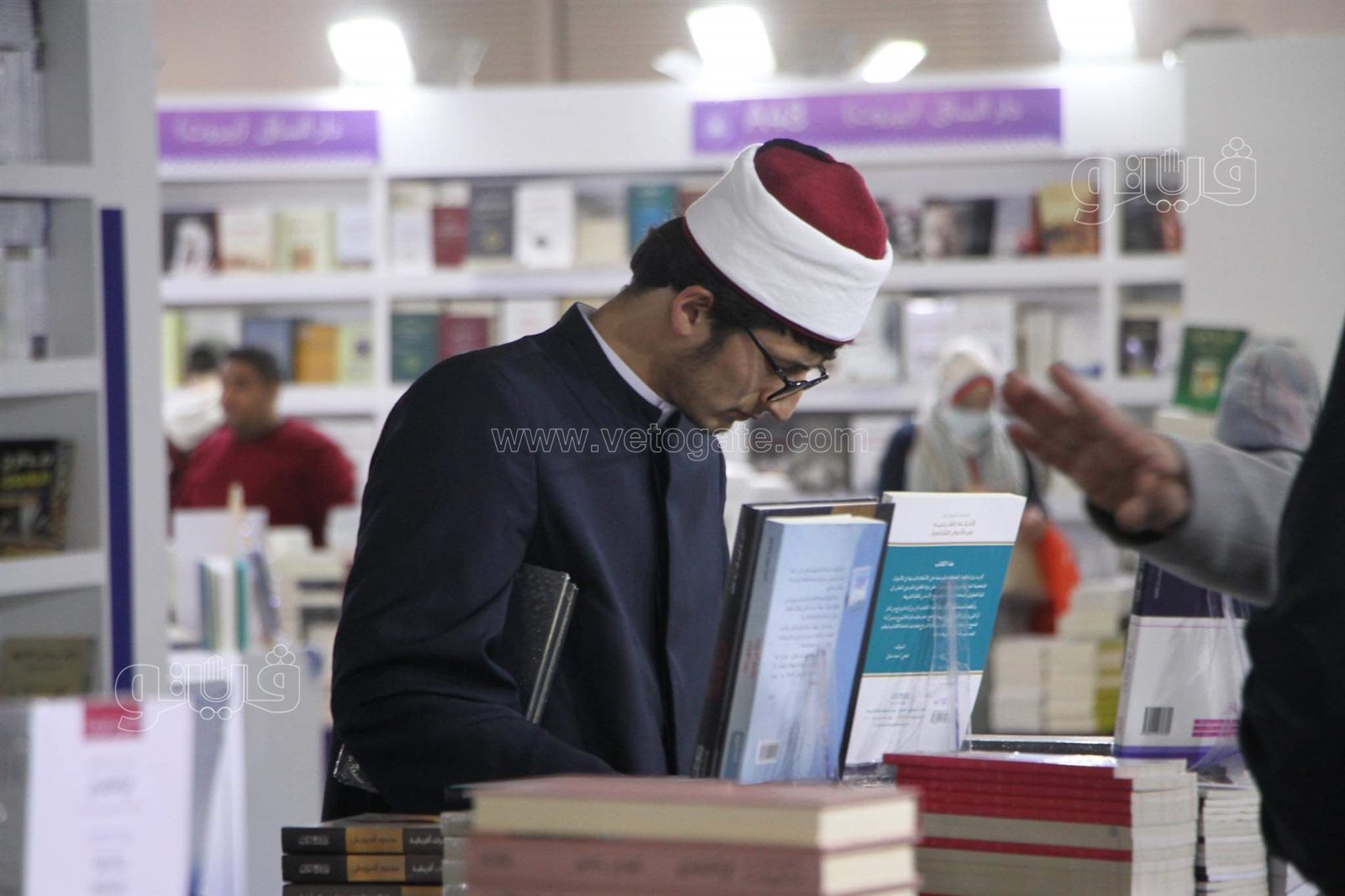 زوار معرض الكتاب (8)