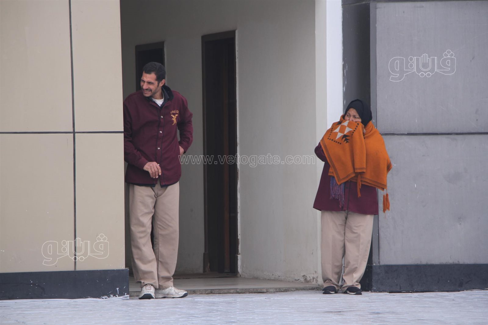 عمال معرض الكتاب (1)