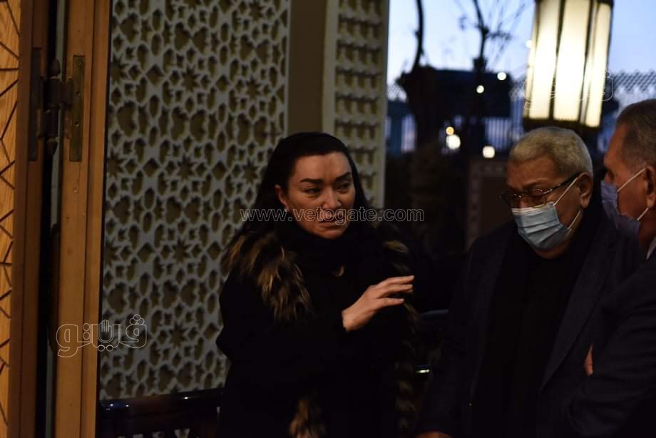 أسرة عبدالسلام المحجوب خلال العزاء (1)