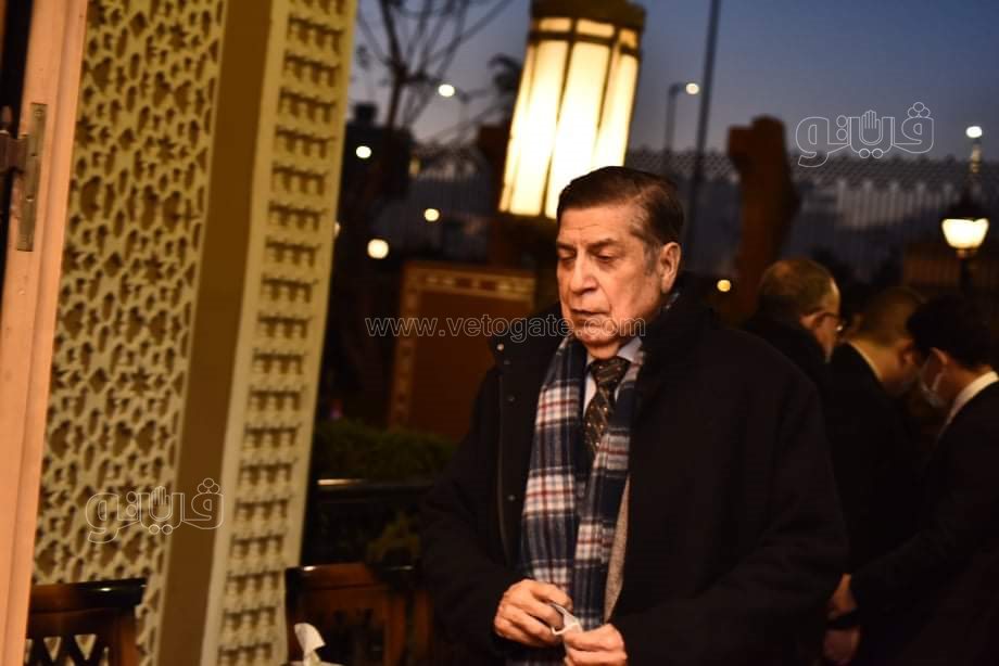 جمال مبارك ومندوب الرئاسة في عزاء اللواء عبدالسلام محجوب (2)