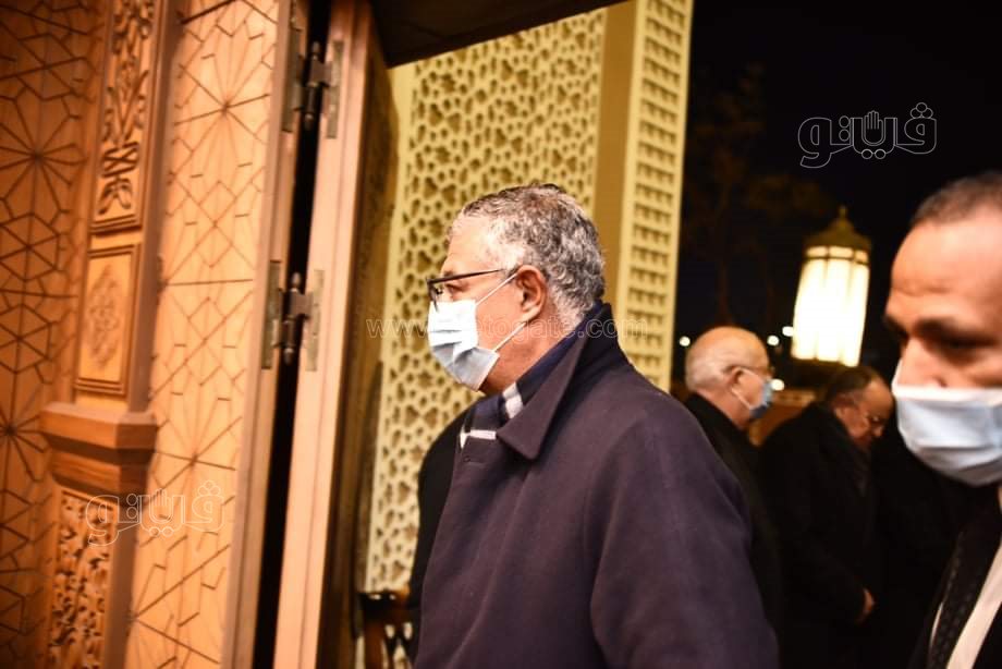 جمال مبارك ومندوب الرئاسة في عزاء اللواء عبدالسلام محجوب (11)