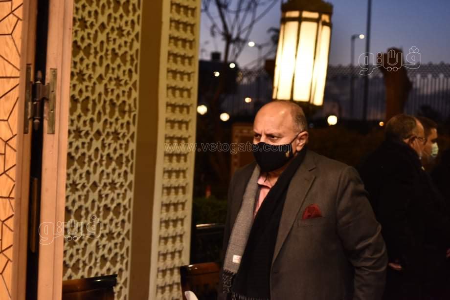 جمال مبارك ومندوب الرئاسة في عزاء اللواء عبدالسلام محجوب (19)