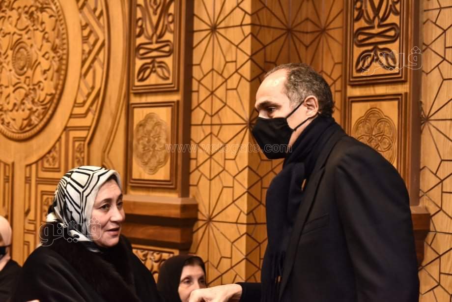 جمال مبارك ومندوب الرئاسة في عزاء اللواء عبدالسلام محجوب (26)