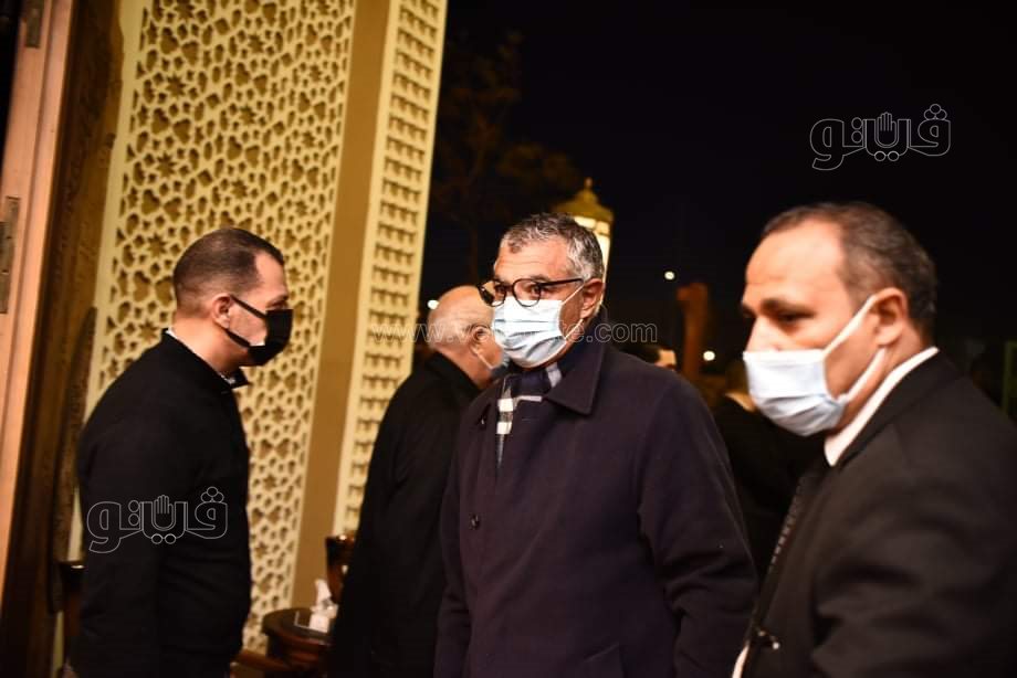 جمال مبارك ومندوب الرئاسة في عزاء اللواء عبدالسلام محجوب (28)