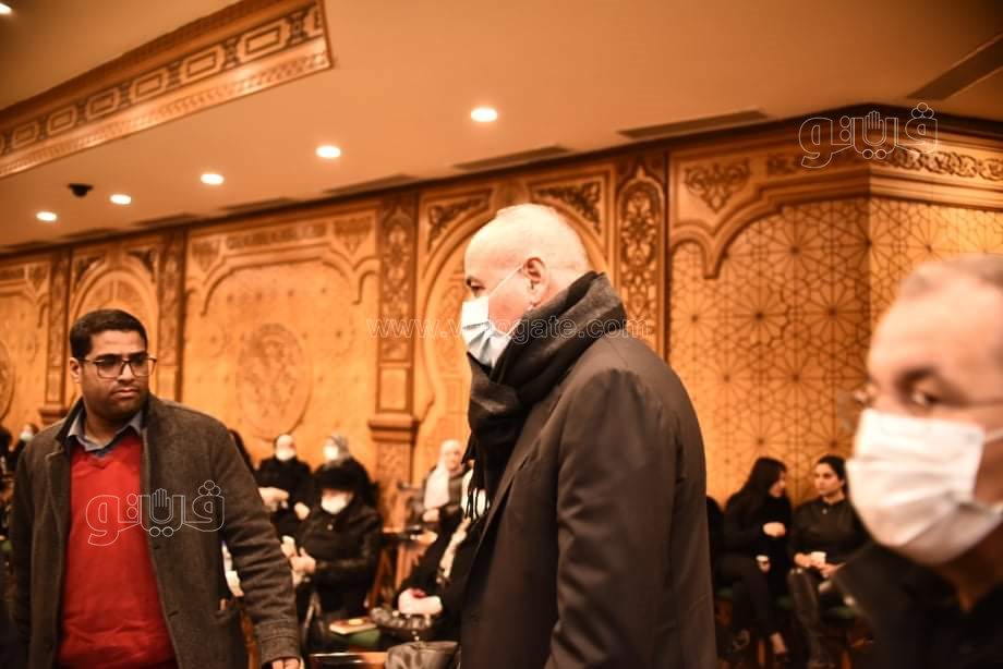 جمال مبارك ومندوب الرئاسة في عزاء اللواء عبدالسلام محجوب (30)