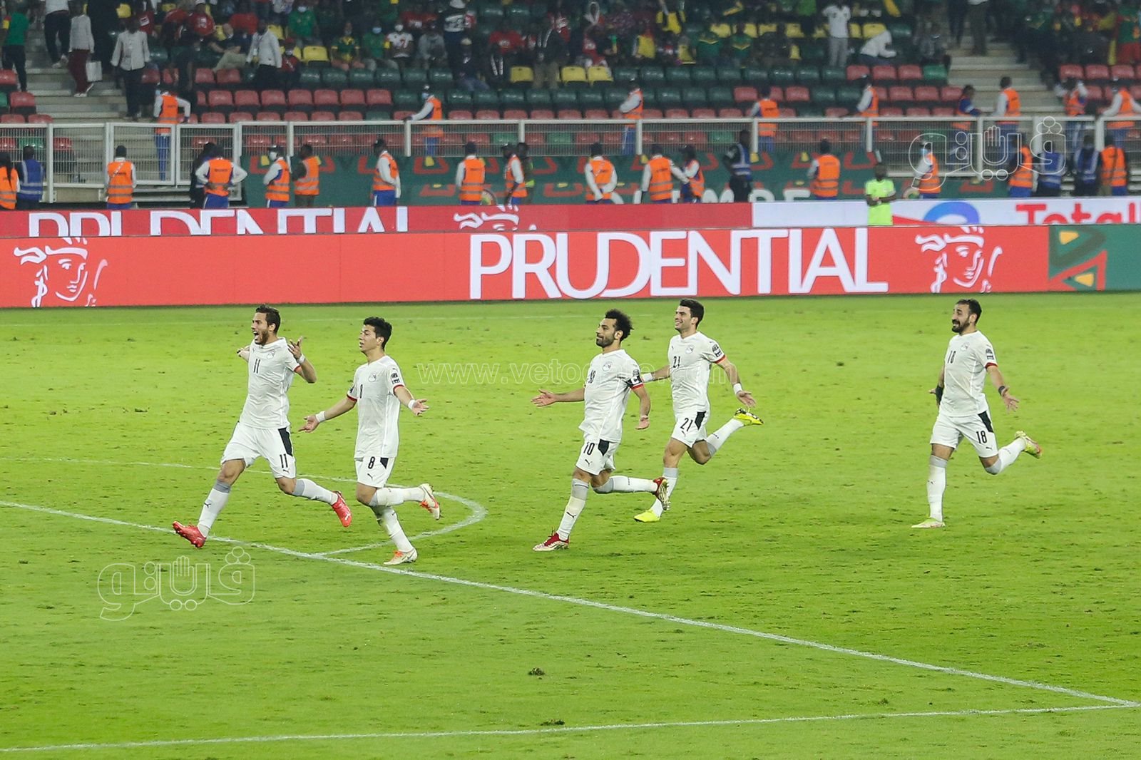 اصرار وتحدي لاعبين منتخب مصر وحارس المرمي محمد أبو جبل في التصدي لركلات الترجيح (1)