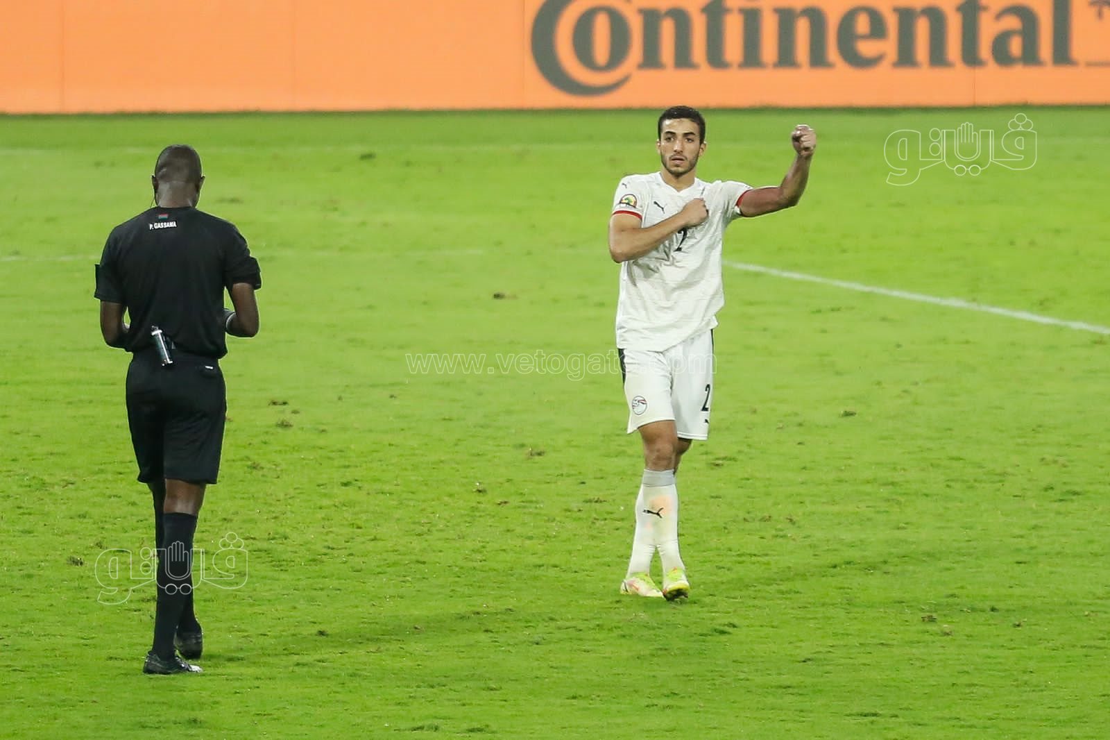 اصرار وتحدي لاعبين منتخب مصر وحارس المرمي محمد أبو جبل في التصدي لركلات الترجيح (2)