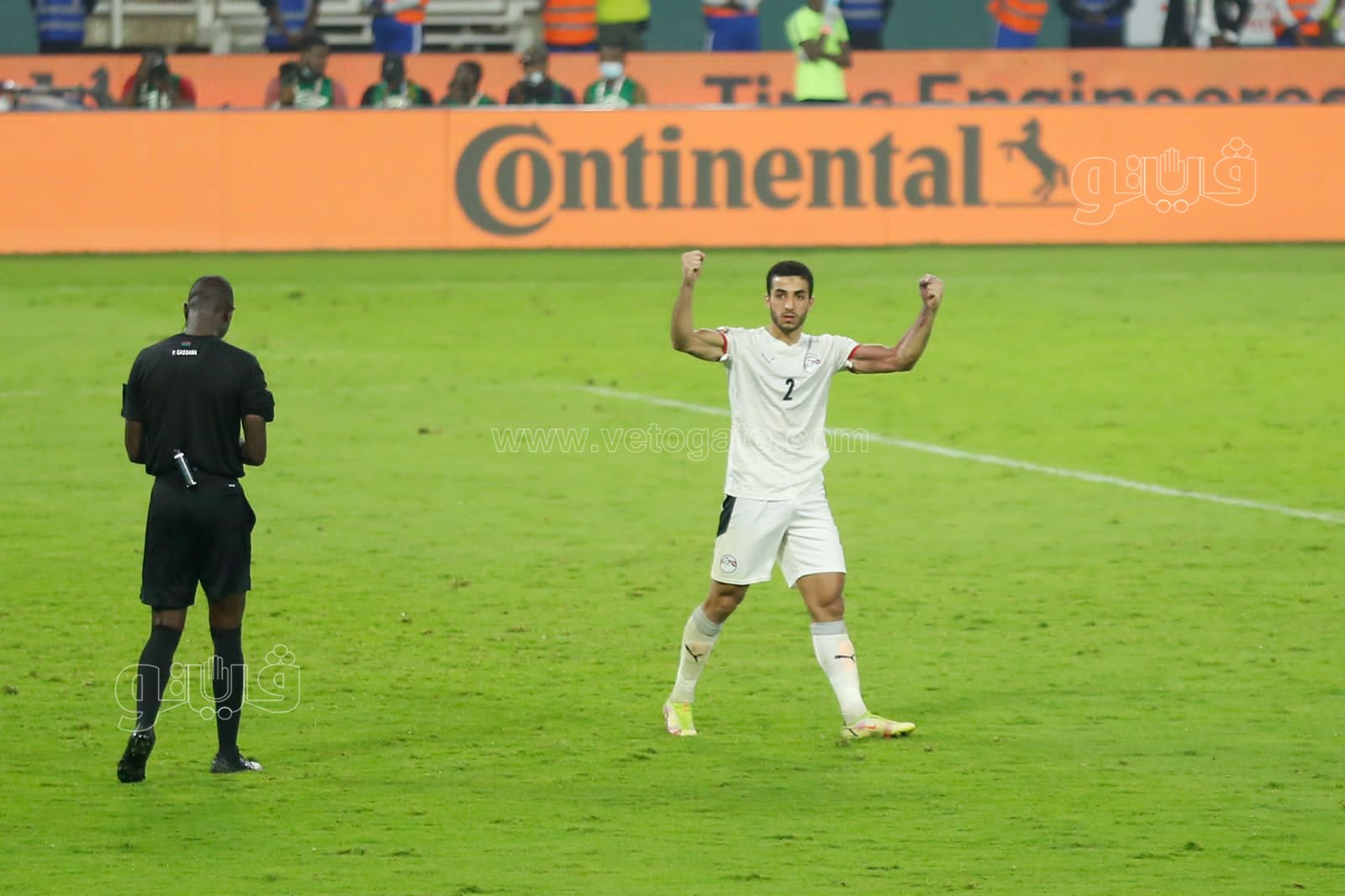 اصرار وتحدي لاعبين منتخب مصر وحارس المرمي محمد أبو جبل في التصدي لركلات الترجيح (3)