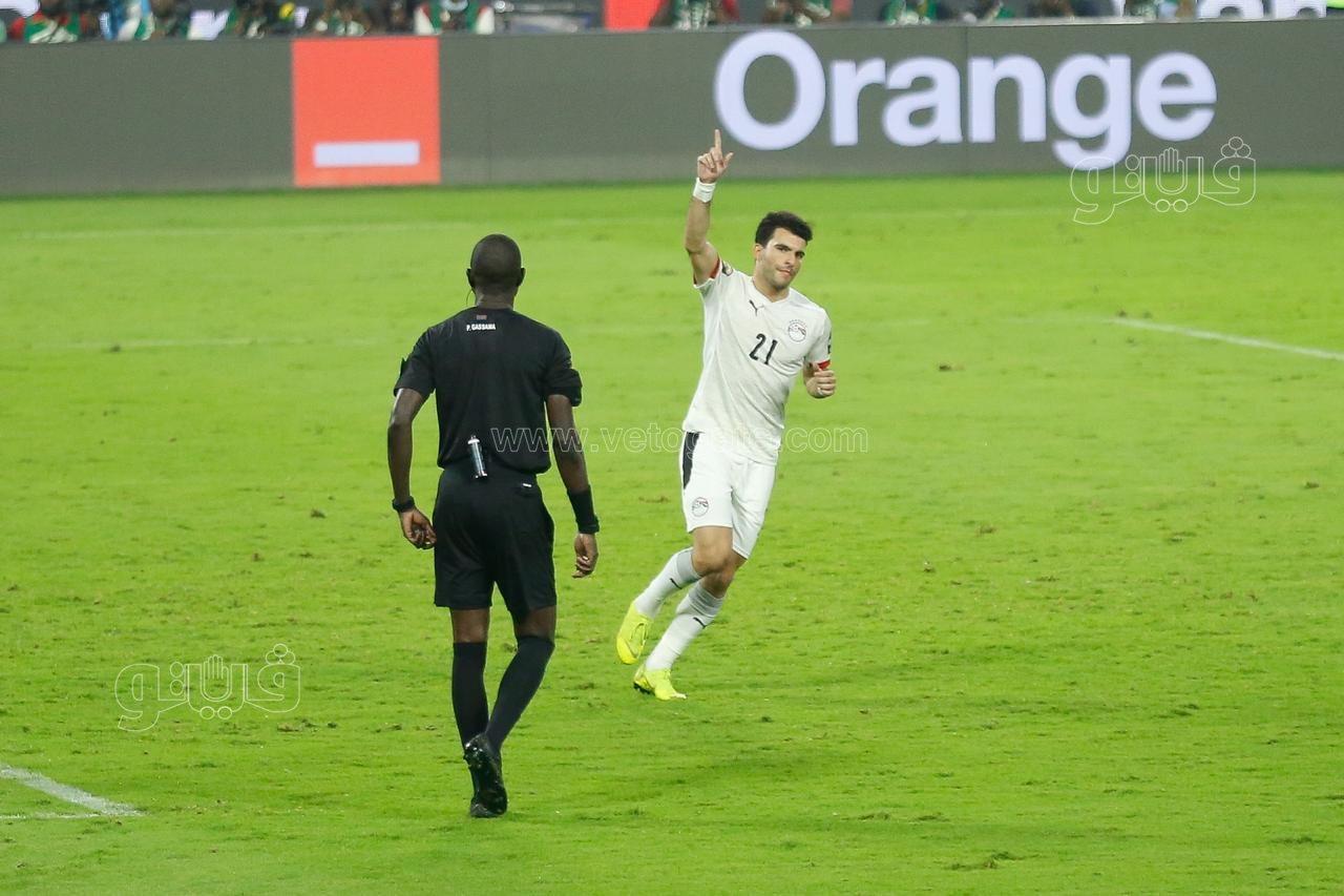 اصرار وتحدي لاعبين منتخب مصر وحارس المرمي محمد أبو جبل في التصدي لركلات الترجيح (5)