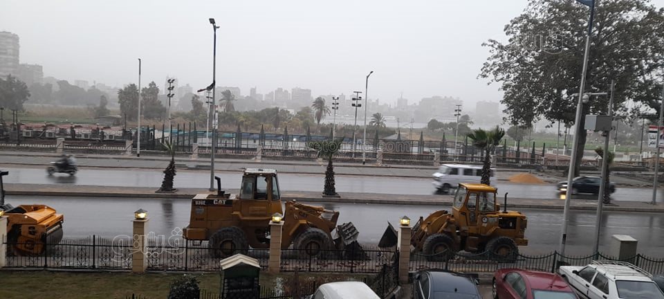 أمطار غزيرة تضرب شوارع القاهرة والجيزة (14)