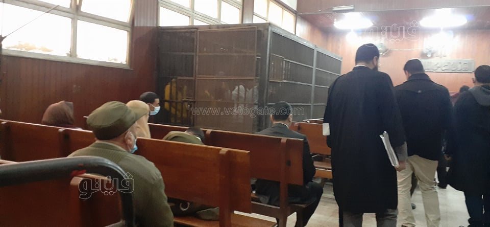 وصول المتهمين في قضية بسنت خالد (4)