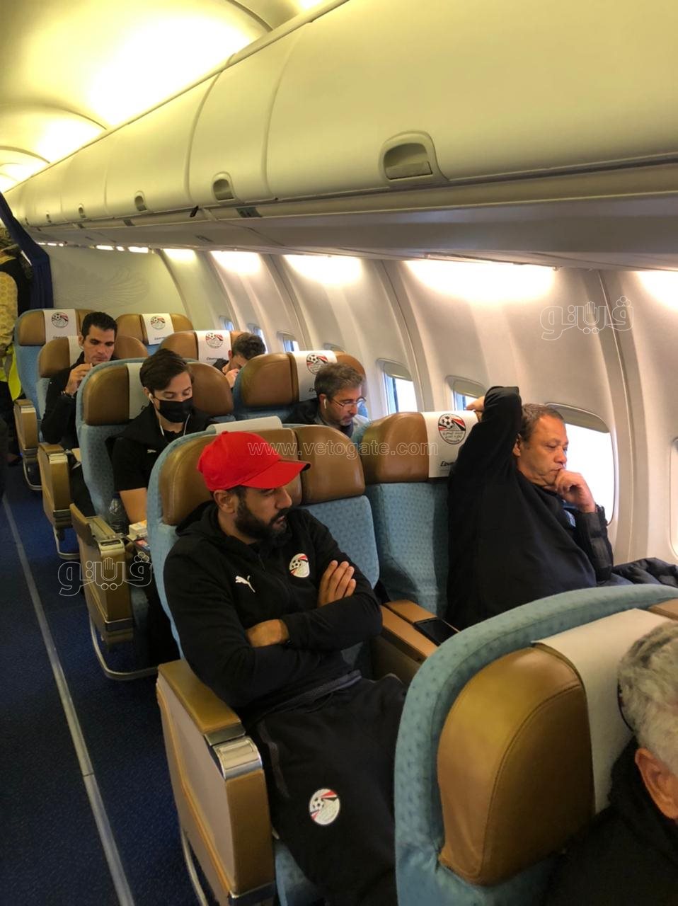 وصول بعثة منتخب الوطني إلى القاهرة (3)