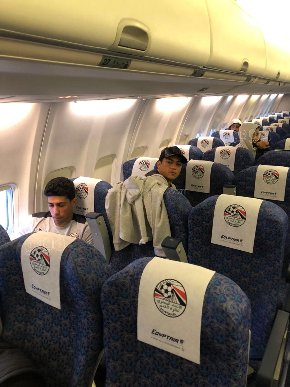 وصول بعثة منتخب الوطني إلى القاهرة (5)