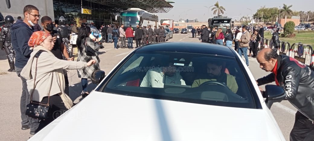 بعثة منتخب مصر تصل القاهرة (1)