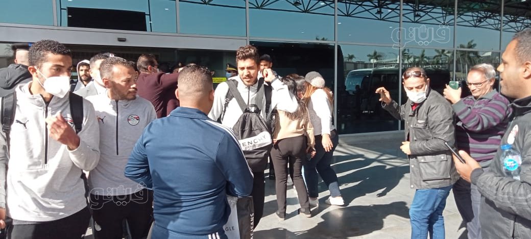 بعثة منتخب مصر تصل القاهرة (3)