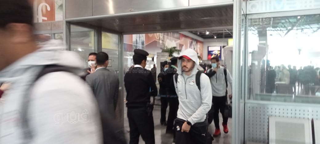 بعثة منتخب مصر تصل القاهرة (4)