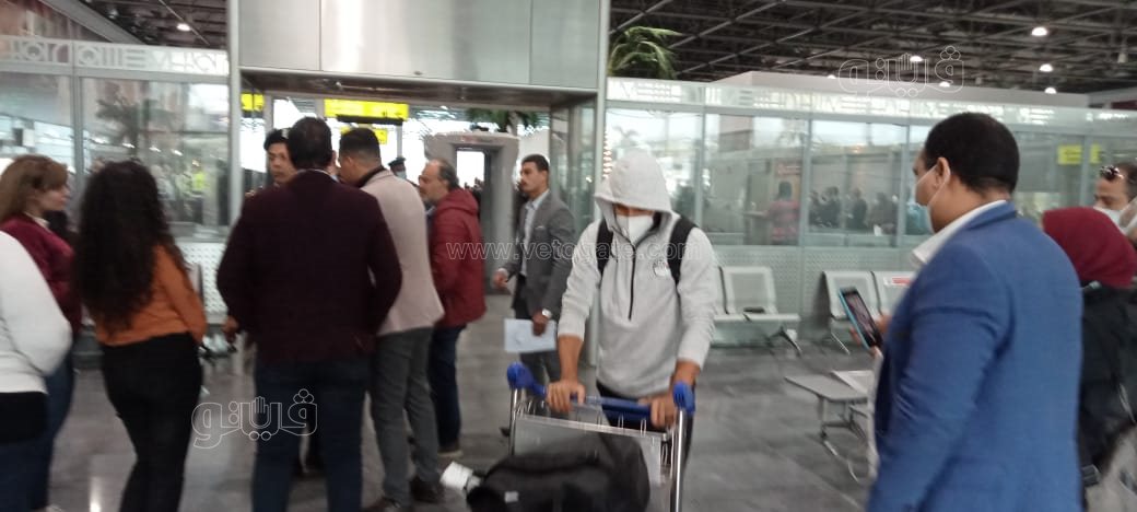 بعثة منتخب مصر تصل القاهرة (6)