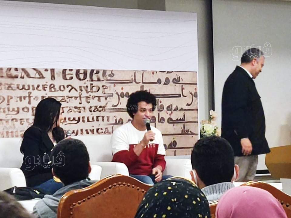 بسبب ندوة اليوتيوبر محمد طاهر.. إقبال جماهيري على ختام معرض الكتاب (1)