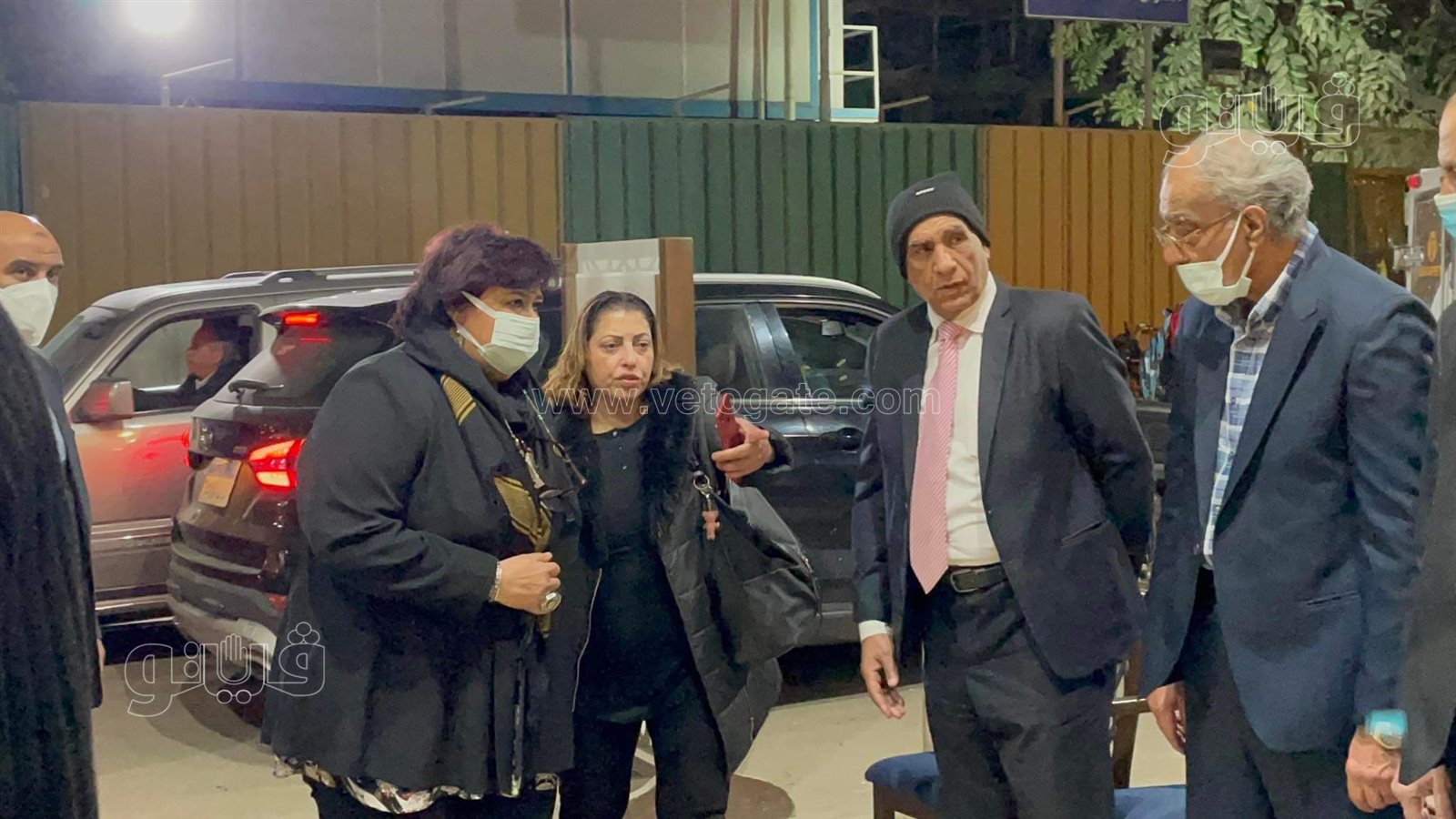 وزيرة الثقافة أول الحضور في عزاء جلال الشرقاوي (1)